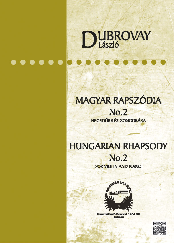 Magyar rapszódia No.2 hegedűre és zongorára