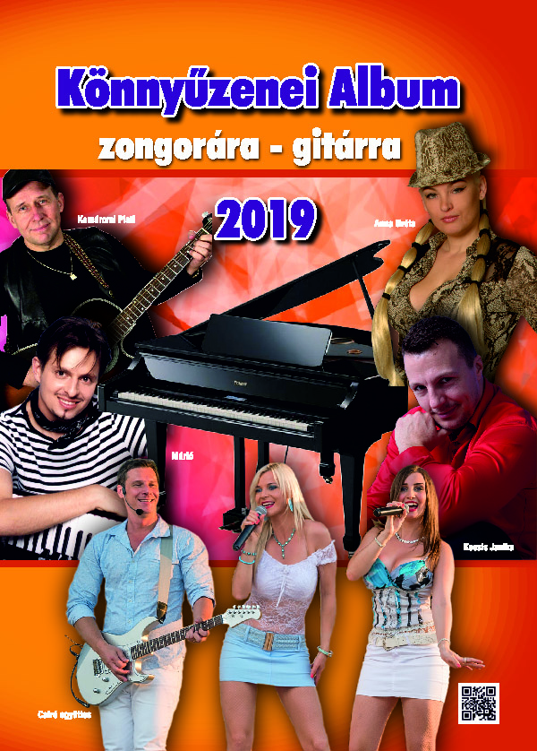 Könnyűzenei Album 2019 – Zongorára-gitárra + CD