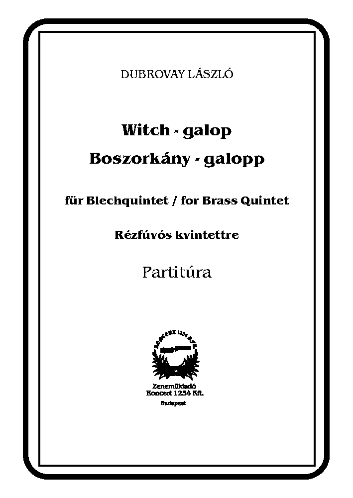 Boszorkány galopp
