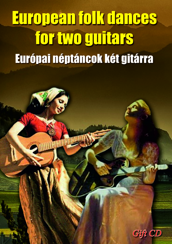 Európai néptáncok kotta + CD